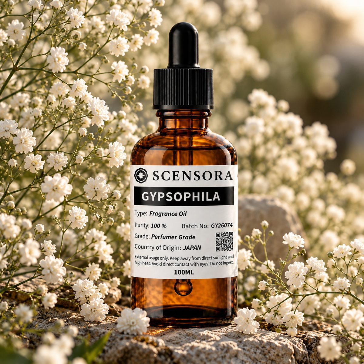 Scensora Gypsophila fragrance oil, perfumer-grade, 100ml to 5kg