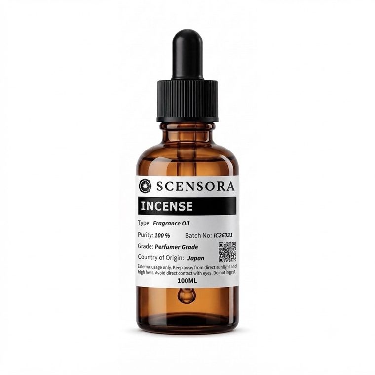 Incense fragrance oil