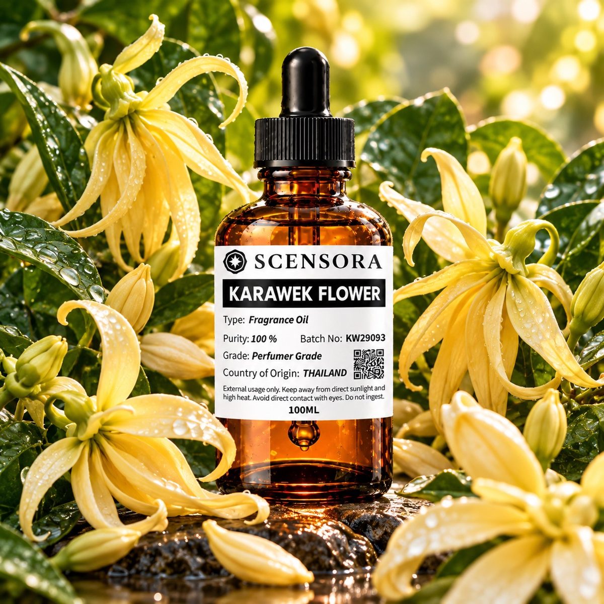 Scensora Karawek fragrance oil, perfumer-grade, 100ml to 5kg