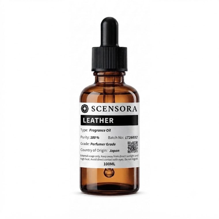Leather fragrance oil