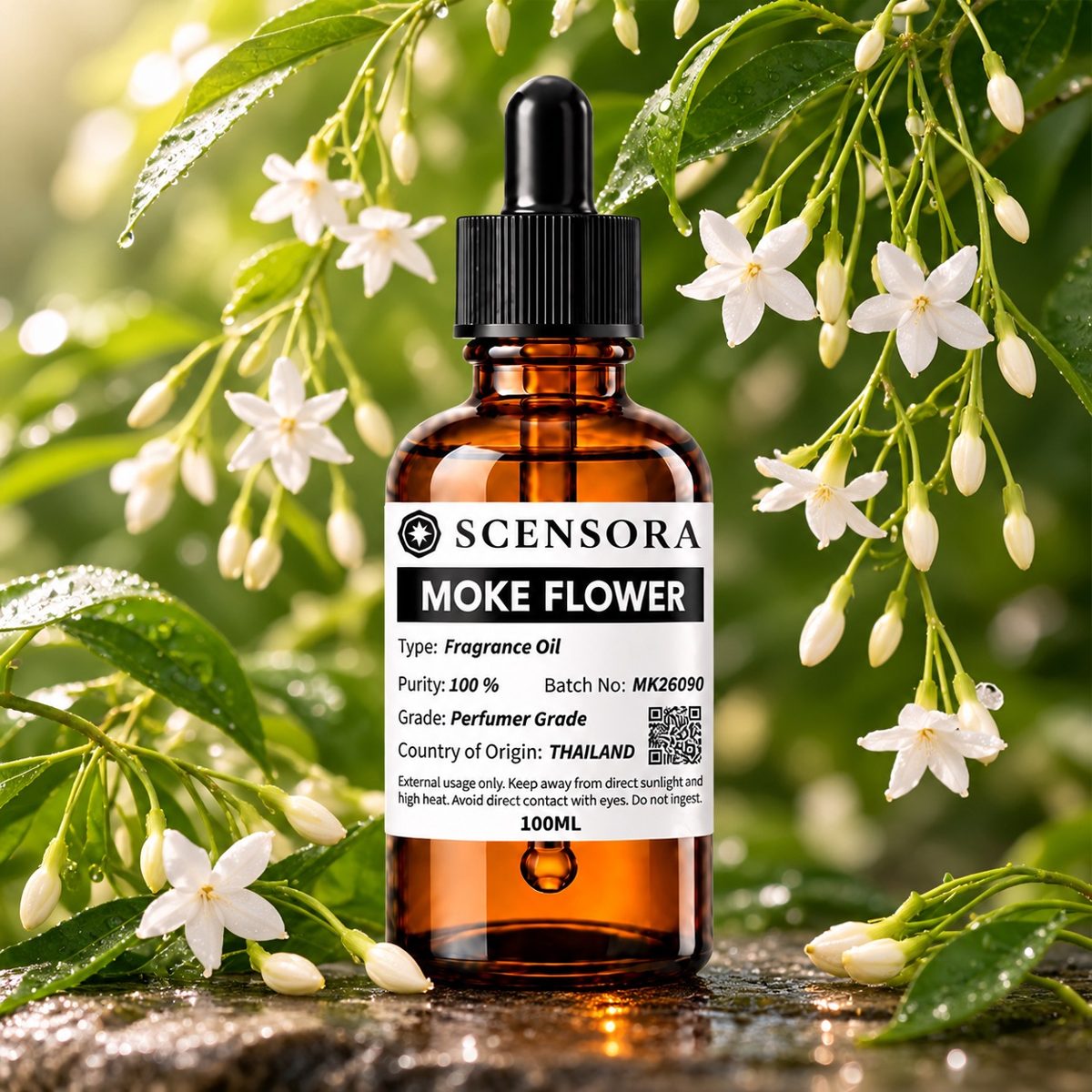 Scensora Moke fragrance oil, perfumer-grade, 100ml to 5kg